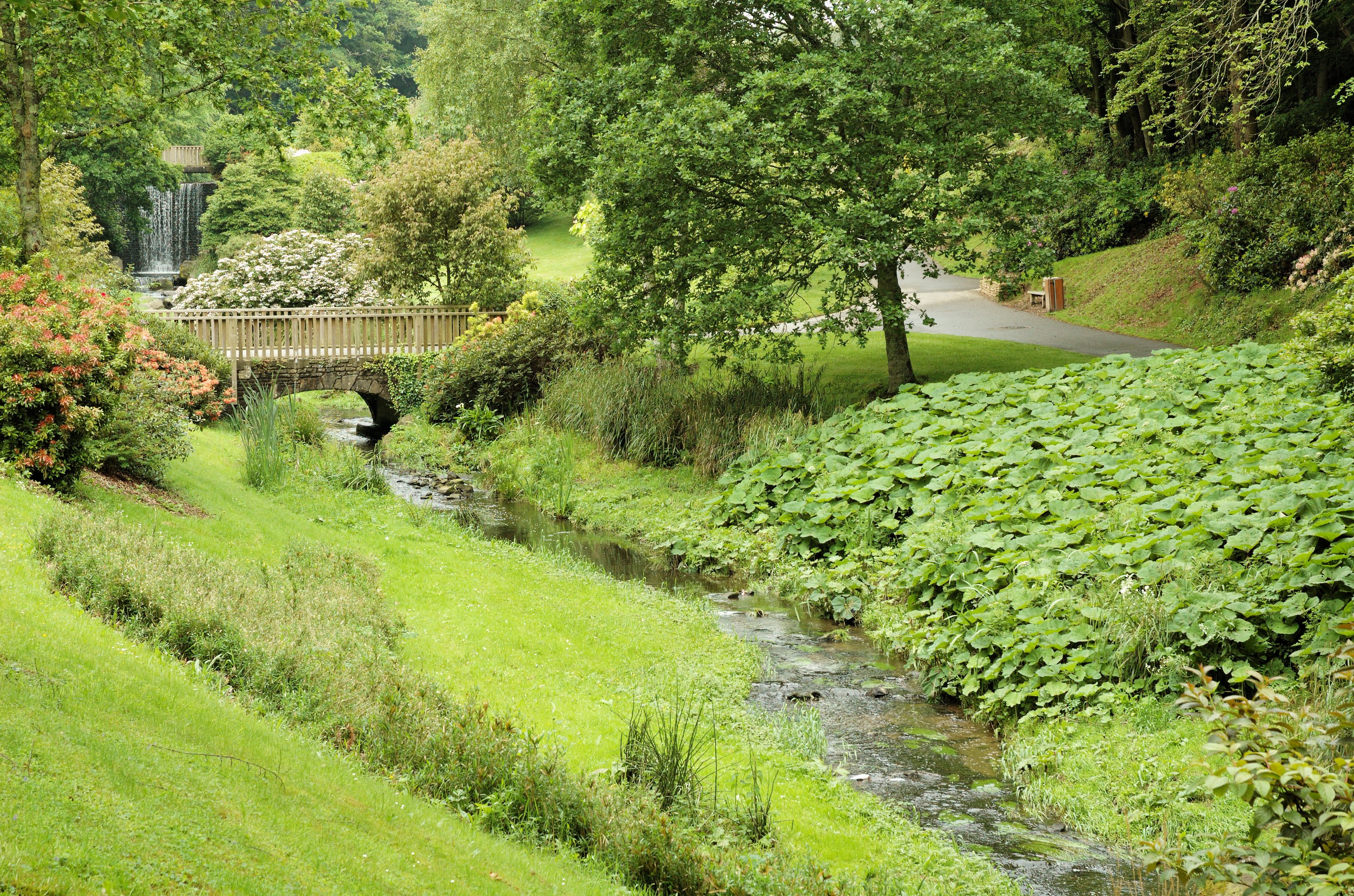 Stang-Alar valley in Brest, walking path